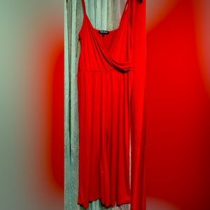 Bright red jumper - large